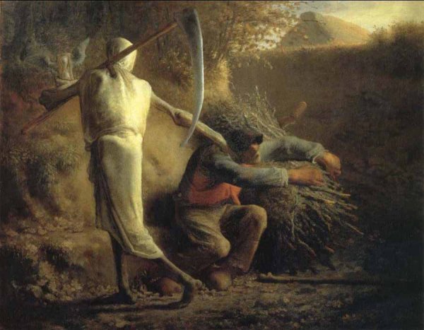 Death and the woodcutter