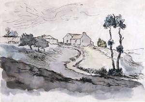 Landscape near Vichy