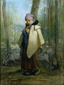 The Knitting Shepherdess